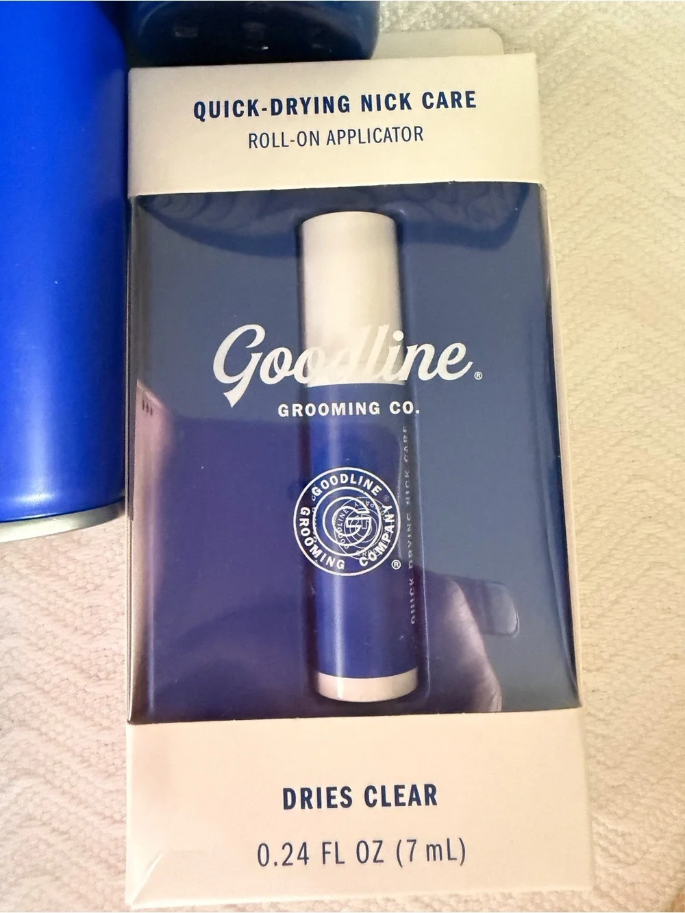 Men’s Blue Shaving Gel & Aftershave Bundle — Sensitive Skin